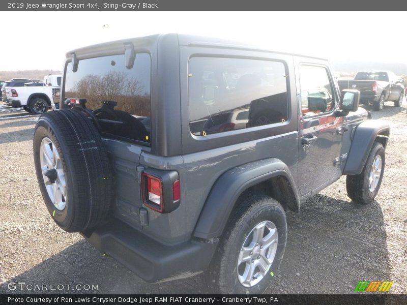 Sting-Gray / Black 2019 Jeep Wrangler Sport 4x4