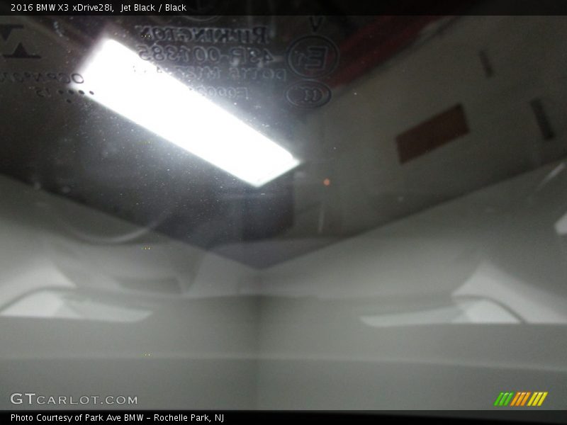 Jet Black / Black 2016 BMW X3 xDrive28i