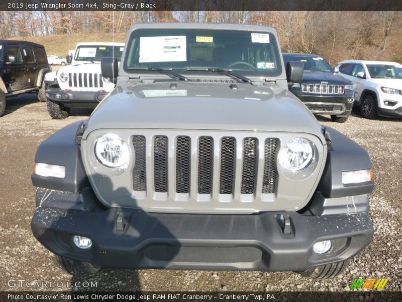 Sting-Gray / Black 2019 Jeep Wrangler Sport 4x4