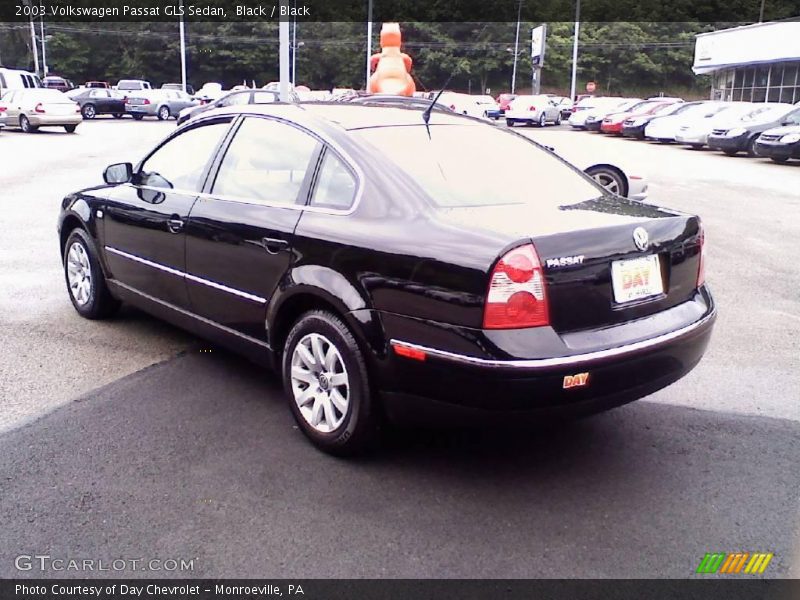 Black / Black 2003 Volkswagen Passat GLS Sedan