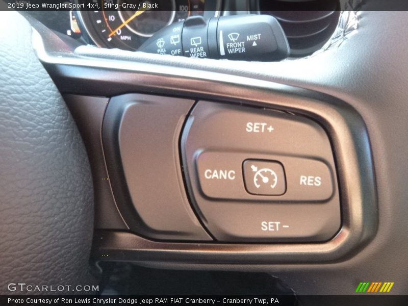 Sting-Gray / Black 2019 Jeep Wrangler Sport 4x4