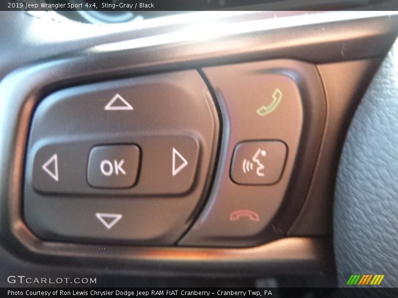 Sting-Gray / Black 2019 Jeep Wrangler Sport 4x4