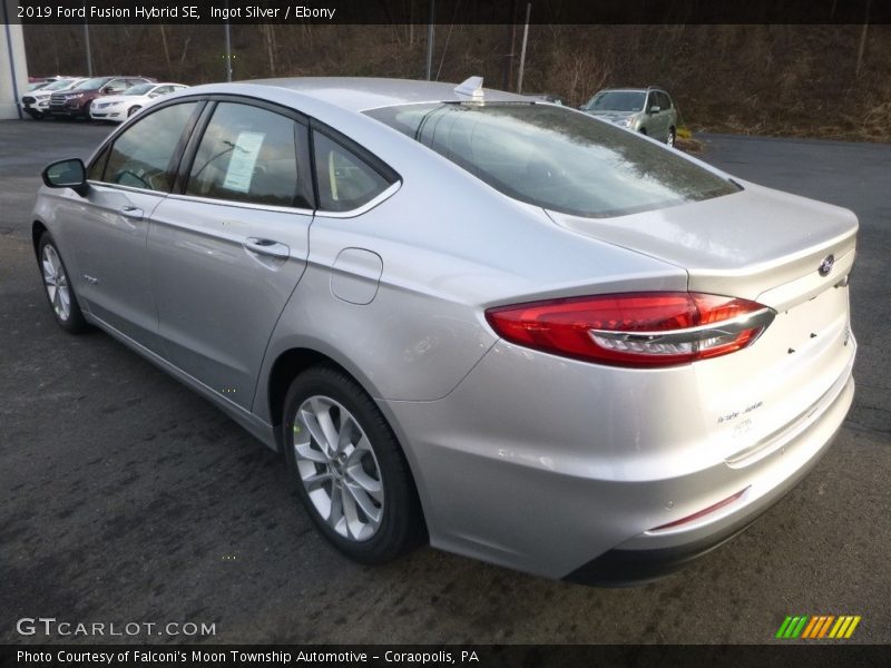 Ingot Silver / Ebony 2019 Ford Fusion Hybrid SE