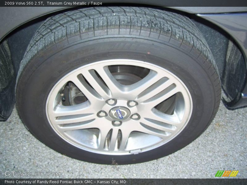 Titanium Grey Metallic / Taupe 2009 Volvo S60 2.5T