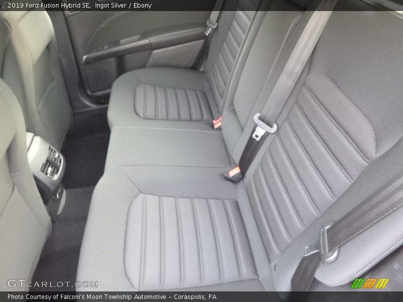 Ingot Silver / Ebony 2019 Ford Fusion Hybrid SE