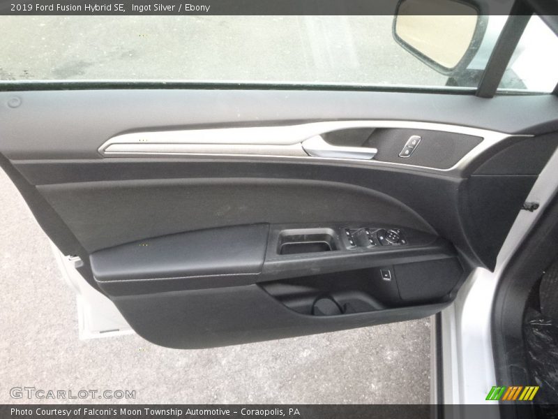 Ingot Silver / Ebony 2019 Ford Fusion Hybrid SE