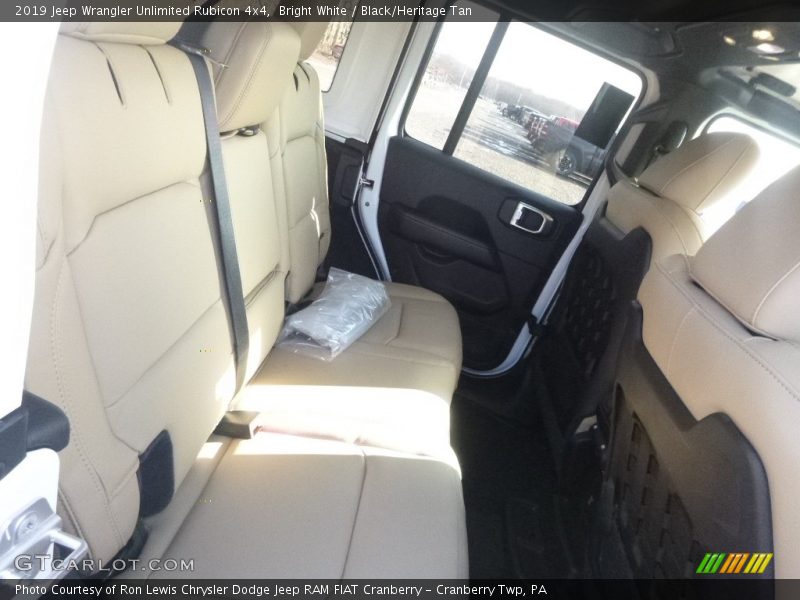 Bright White / Black/Heritage Tan 2019 Jeep Wrangler Unlimited Rubicon 4x4