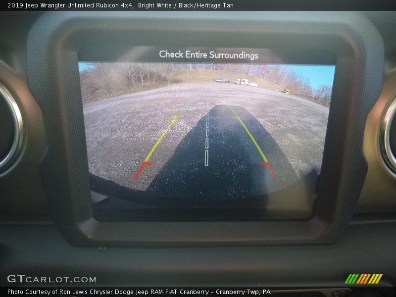 Bright White / Black/Heritage Tan 2019 Jeep Wrangler Unlimited Rubicon 4x4