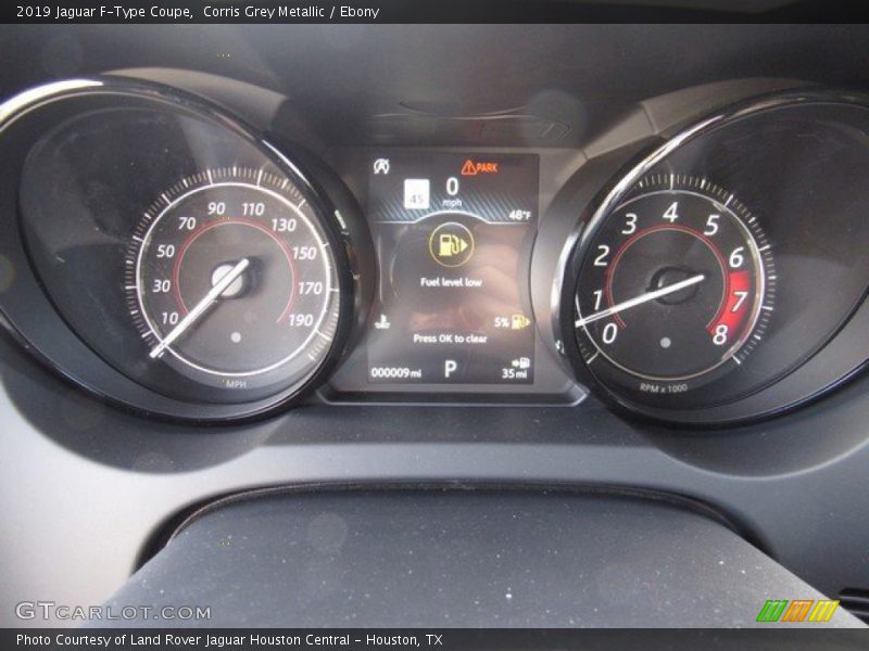  2019 F-Type Coupe Coupe Gauges