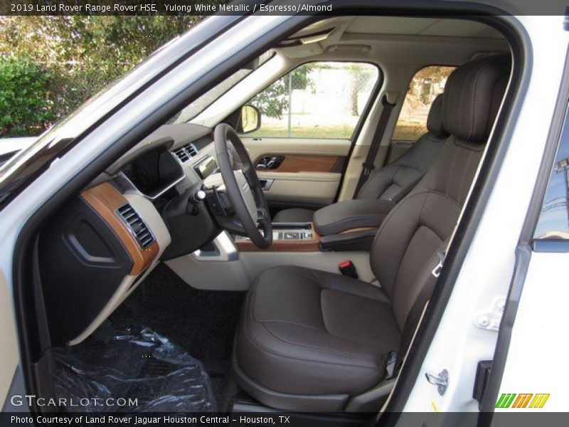  2019 Range Rover HSE Espresso/Almond Interior