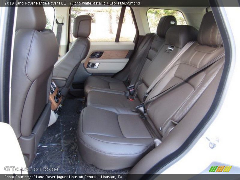 Rear Seat of 2019 Range Rover HSE