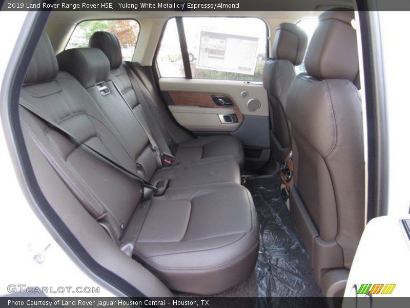 Rear Seat of 2019 Range Rover HSE