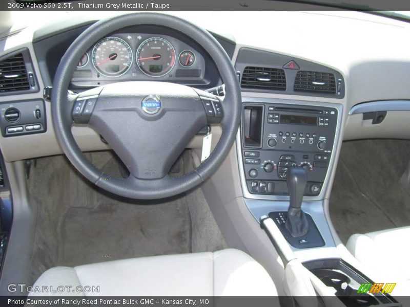 Titanium Grey Metallic / Taupe 2009 Volvo S60 2.5T