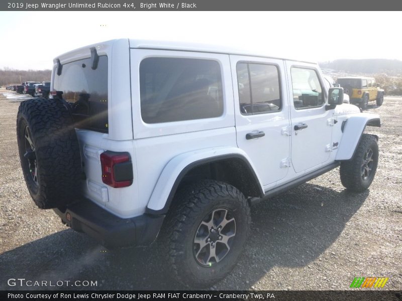 Bright White / Black 2019 Jeep Wrangler Unlimited Rubicon 4x4