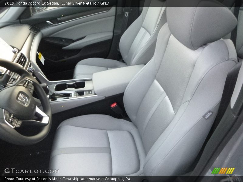 Front Seat of 2019 Accord EX Sedan