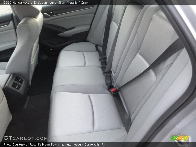 Rear Seat of 2019 Accord EX Sedan