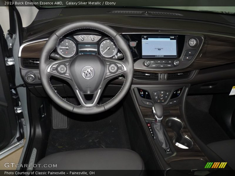 Galaxy Silver Metallic / Ebony 2019 Buick Envision Essence AWD