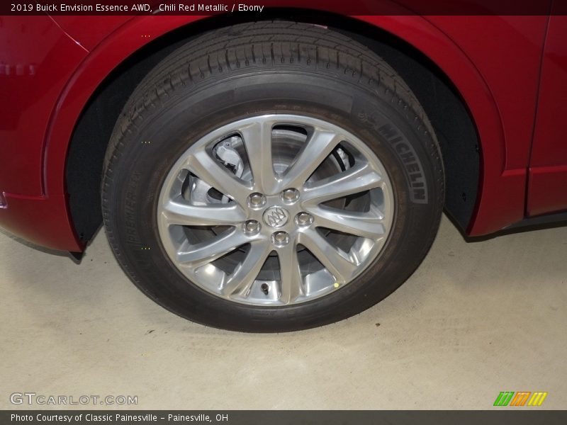Chili Red Metallic / Ebony 2019 Buick Envision Essence AWD