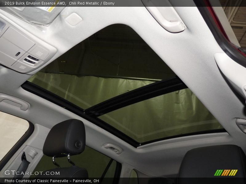 Chili Red Metallic / Ebony 2019 Buick Envision Essence AWD