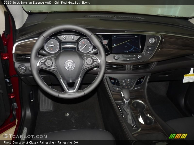 Chili Red Metallic / Ebony 2019 Buick Envision Essence AWD