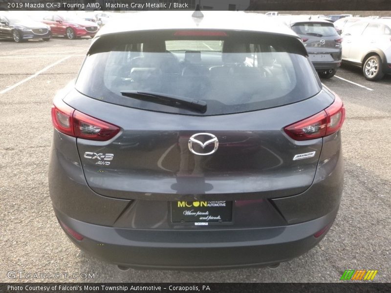 Machine Gray Metallic / Black 2019 Mazda CX-3 Touring AWD