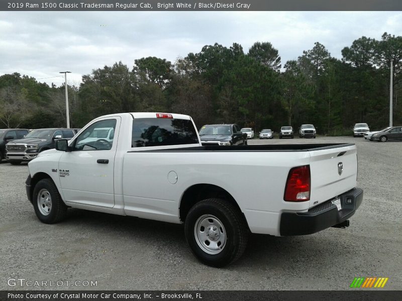 Bright White / Black/Diesel Gray 2019 Ram 1500 Classic Tradesman Regular Cab