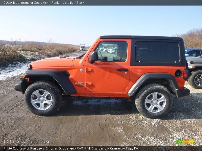 Punk'n Metallic / Black 2019 Jeep Wrangler Sport 4x4