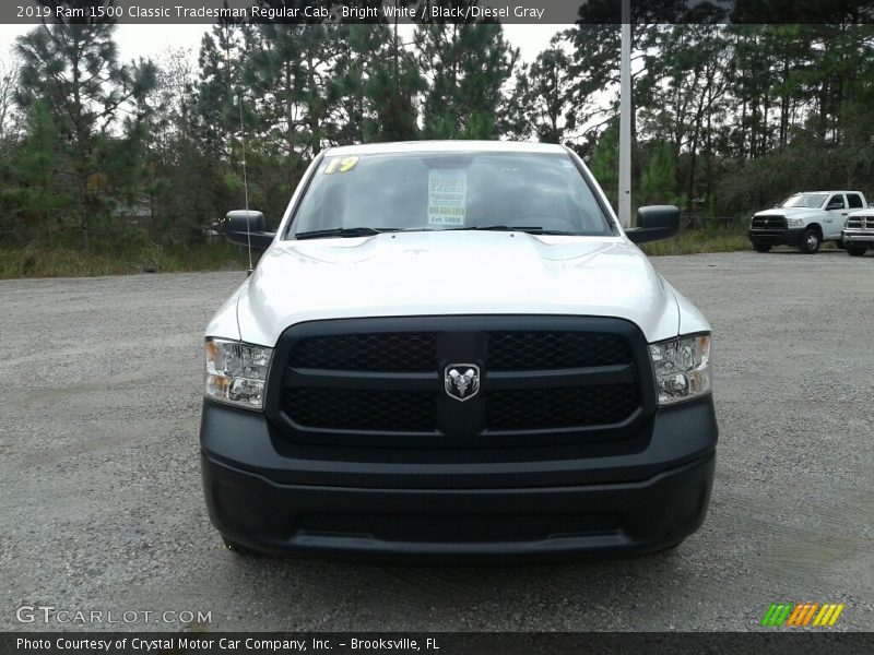 Bright White / Black/Diesel Gray 2019 Ram 1500 Classic Tradesman Regular Cab