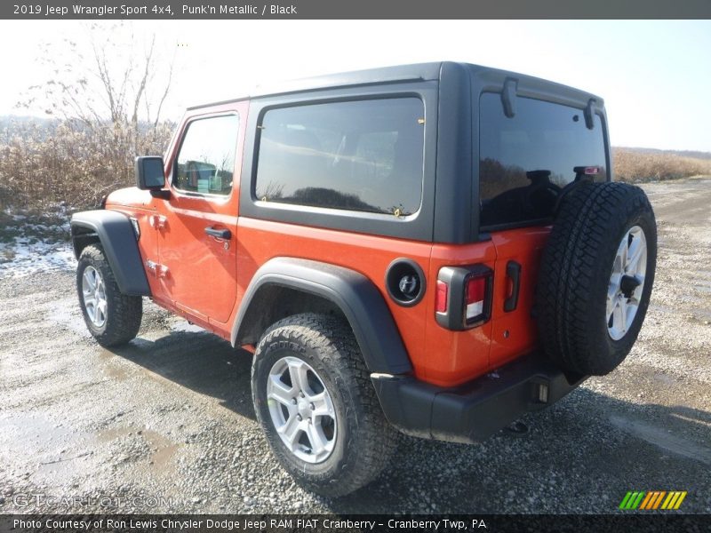 Punk'n Metallic / Black 2019 Jeep Wrangler Sport 4x4