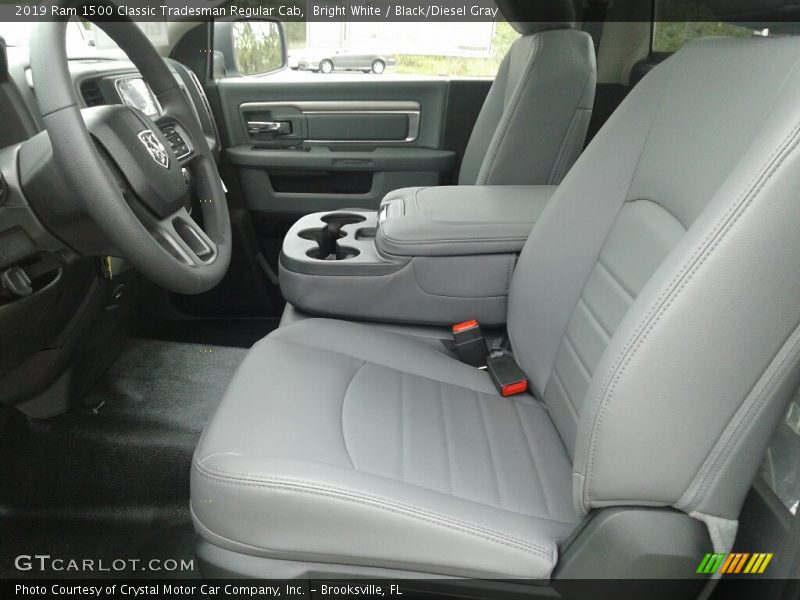  2019 1500 Classic Tradesman Regular Cab Black/Diesel Gray Interior