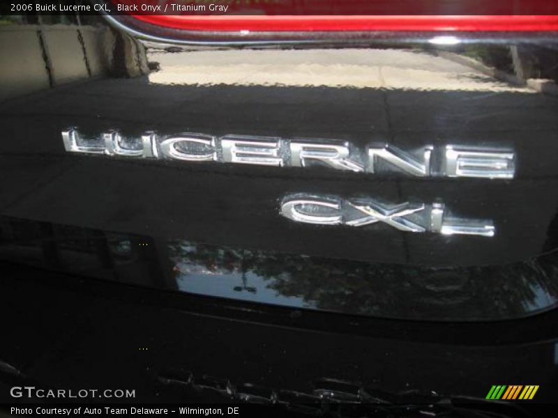 Black Onyx / Titanium Gray 2006 Buick Lucerne CXL