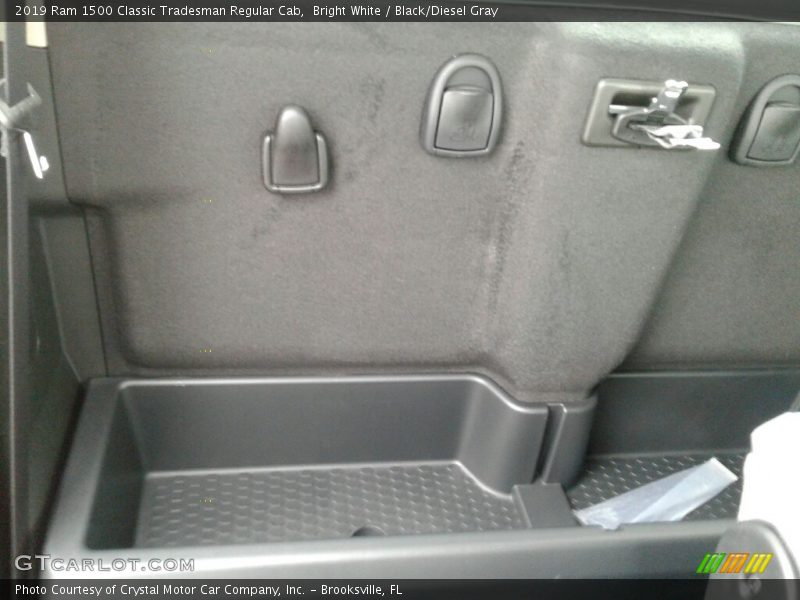 Rear Seat of 2019 1500 Classic Tradesman Regular Cab