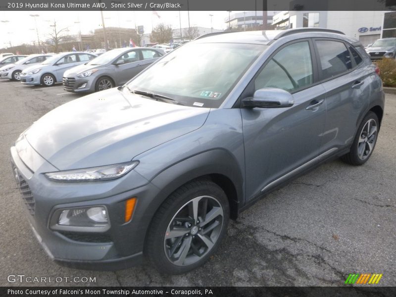 Front 3/4 View of 2019 Kona Ultimate AWD