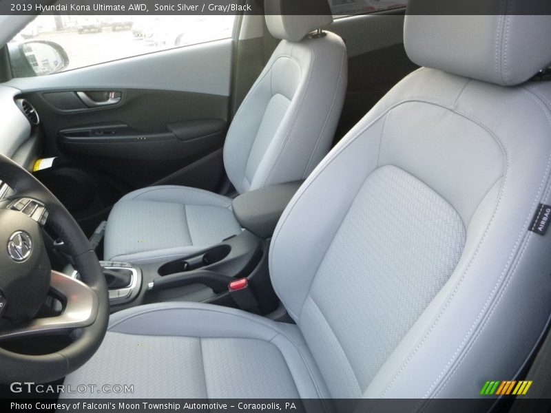 Front Seat of 2019 Kona Ultimate AWD