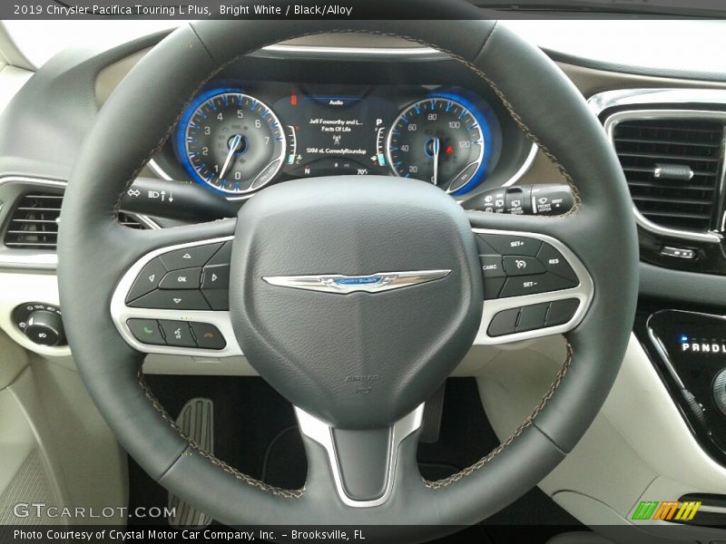 Bright White / Black/Alloy 2019 Chrysler Pacifica Touring L Plus