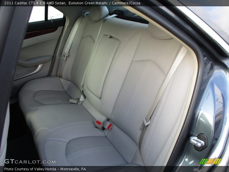 Evolution Green Metallic / Cashmere/Cocoa 2011 Cadillac CTS 4 3.0 AWD Sedan