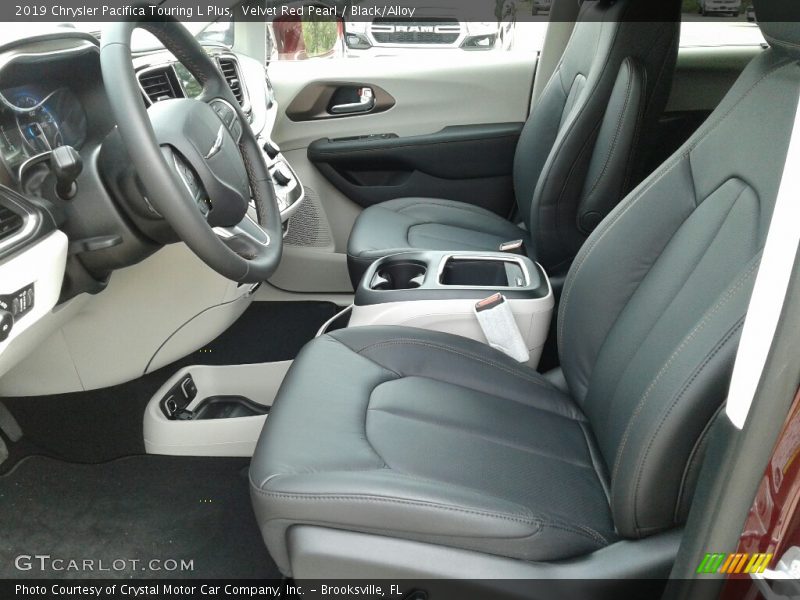 Velvet Red Pearl / Black/Alloy 2019 Chrysler Pacifica Touring L Plus