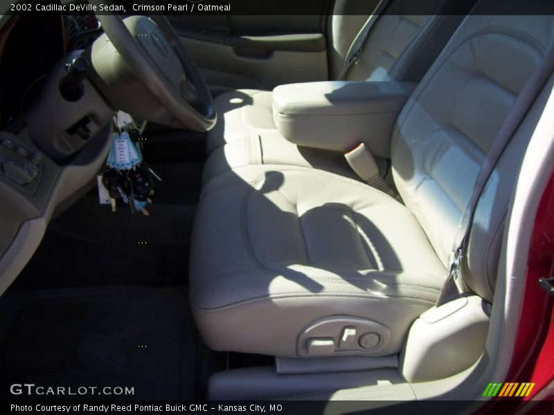 Crimson Pearl / Oatmeal 2002 Cadillac DeVille Sedan