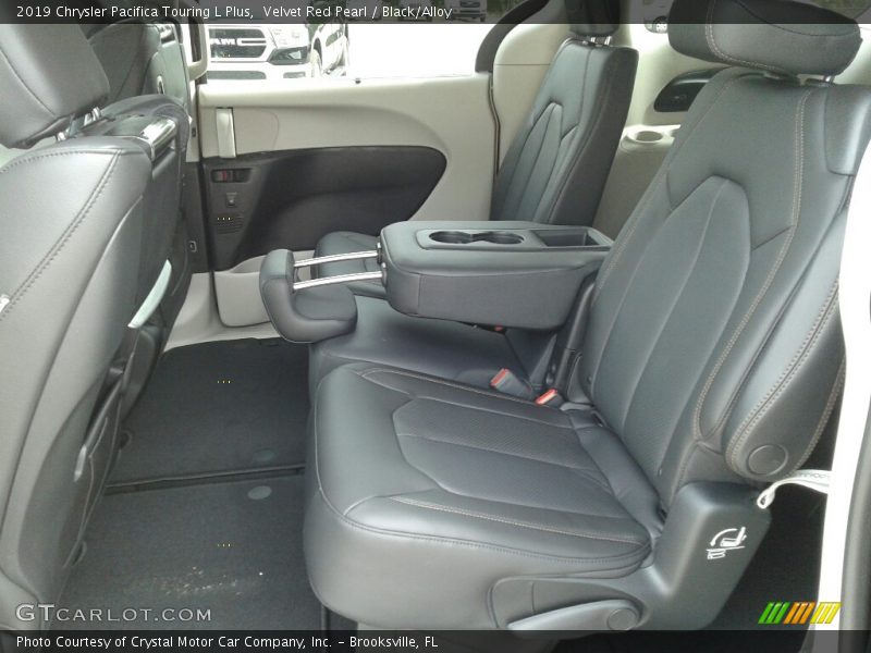 Velvet Red Pearl / Black/Alloy 2019 Chrysler Pacifica Touring L Plus