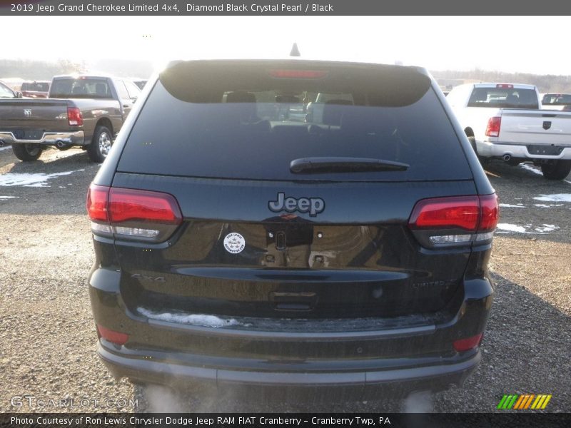 Diamond Black Crystal Pearl / Black 2019 Jeep Grand Cherokee Limited 4x4