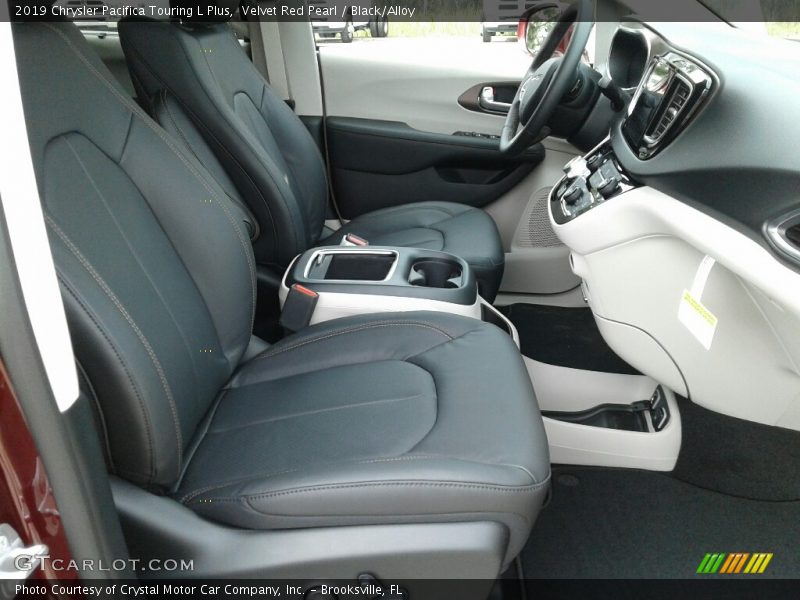 Velvet Red Pearl / Black/Alloy 2019 Chrysler Pacifica Touring L Plus