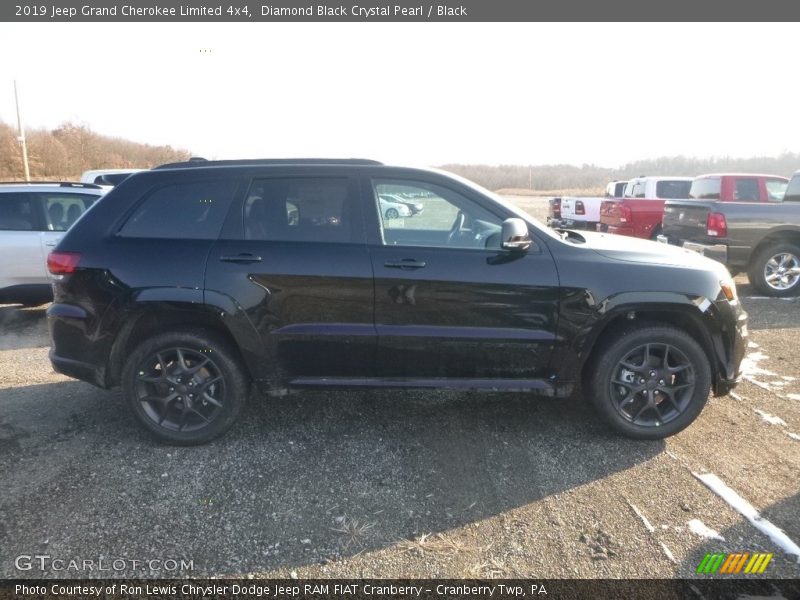 Diamond Black Crystal Pearl / Black 2019 Jeep Grand Cherokee Limited 4x4