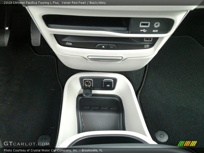 Velvet Red Pearl / Black/Alloy 2019 Chrysler Pacifica Touring L Plus