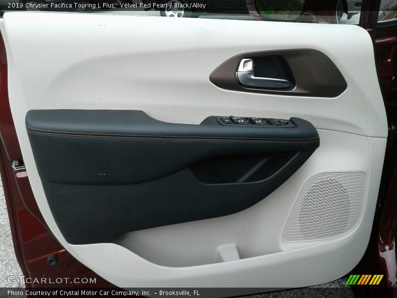 Velvet Red Pearl / Black/Alloy 2019 Chrysler Pacifica Touring L Plus