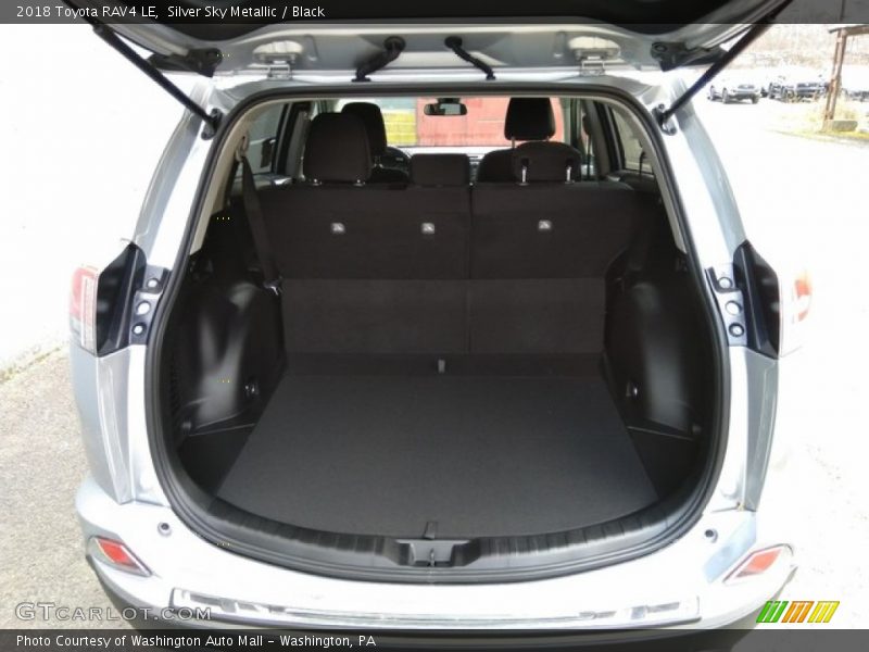 Silver Sky Metallic / Black 2018 Toyota RAV4 LE