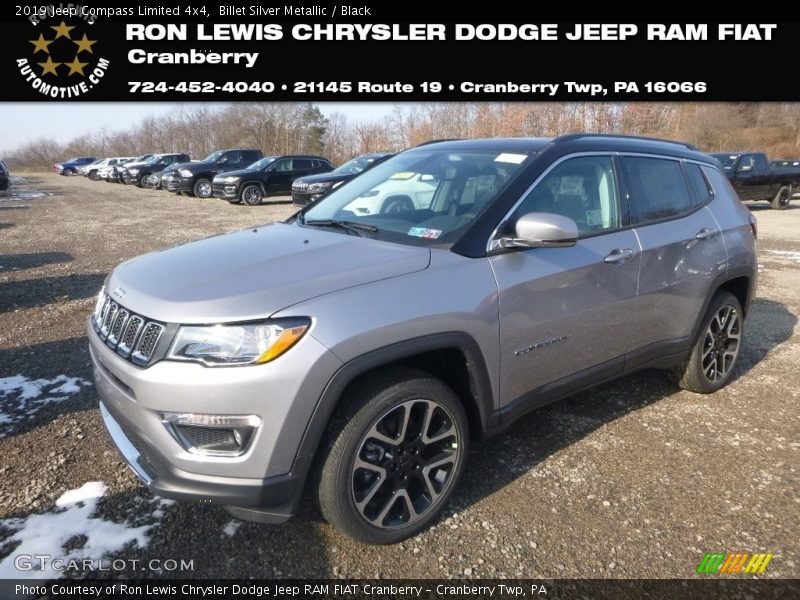 Billet Silver Metallic / Black 2019 Jeep Compass Limited 4x4