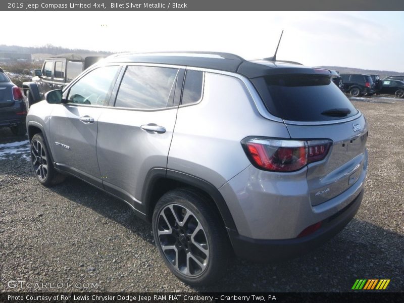 Billet Silver Metallic / Black 2019 Jeep Compass Limited 4x4
