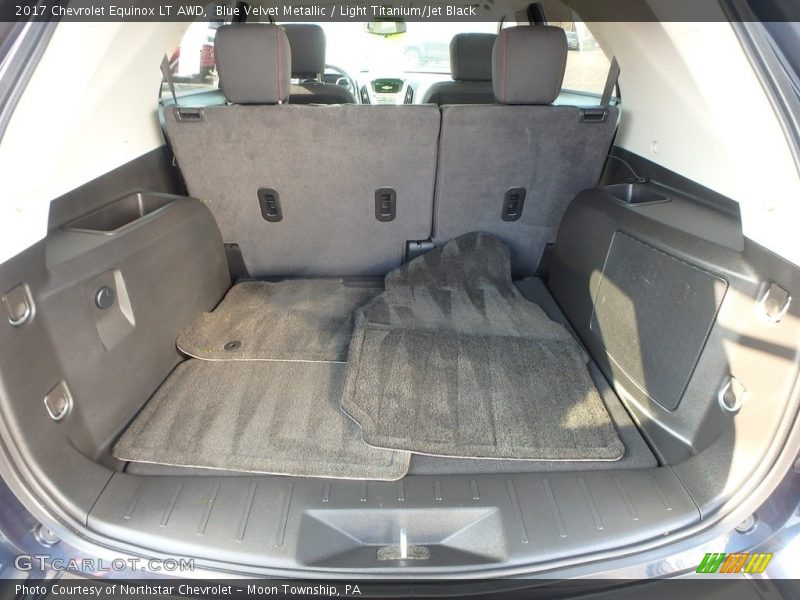 Blue Velvet Metallic / Light Titanium/Jet Black 2017 Chevrolet Equinox LT AWD