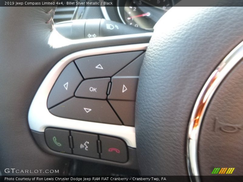 Billet Silver Metallic / Black 2019 Jeep Compass Limited 4x4