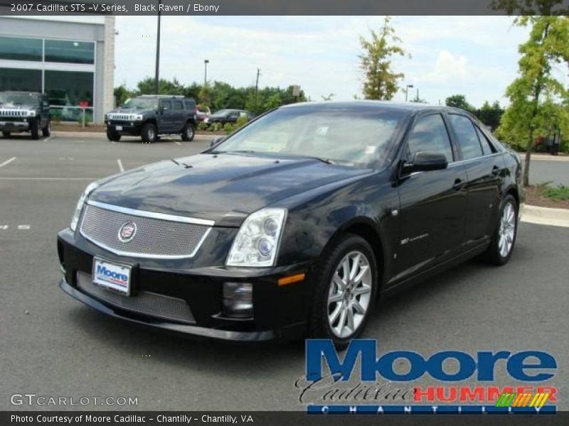 Black Raven / Ebony 2007 Cadillac STS -V Series